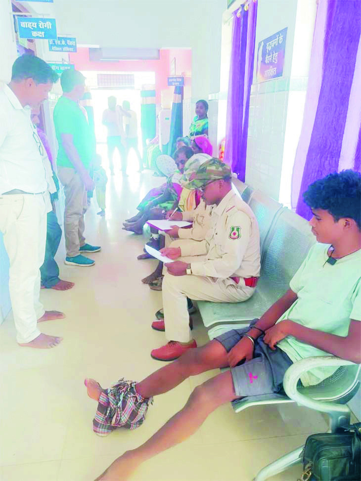 तेंदूपत्ता तोडऩे गए पांच ग्रामीणों पर जंगली सुअर का हमला तेंदूपत्ता तोडऩे गए पांच ग्रामीणों पर जंगली सुअर का हमला