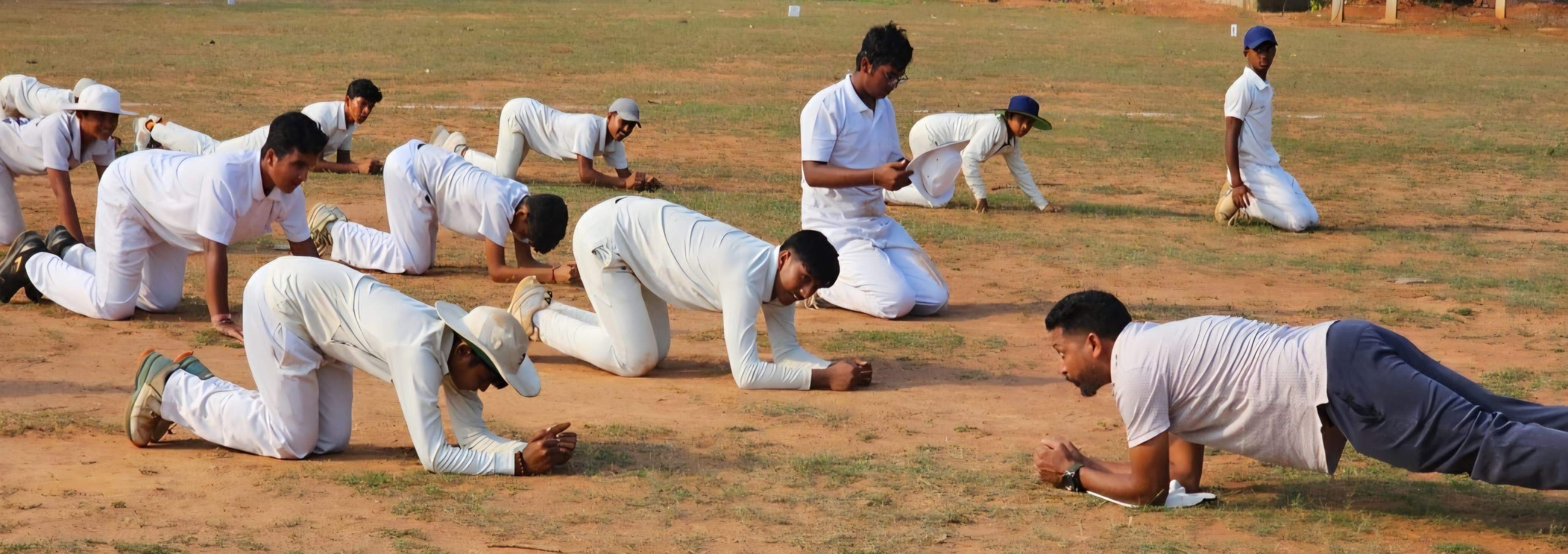 समर क्रिकेट कैंप शुरु, 41 खिलाड़ी ले रहे भाग