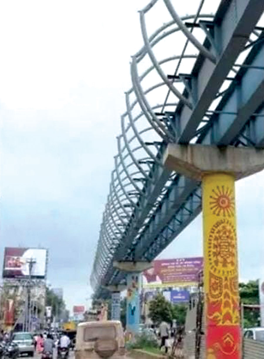 स्काईवाक का अधूरा निर्माण जल्द होगा शुरू स्काईवाक का अधूरा निर्माण जल्द होगा शुरू