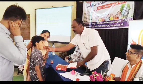 पीएम श्री सेजस लखनपुर विद्यालय में लॉटरी से प्रवेश पूर्ण