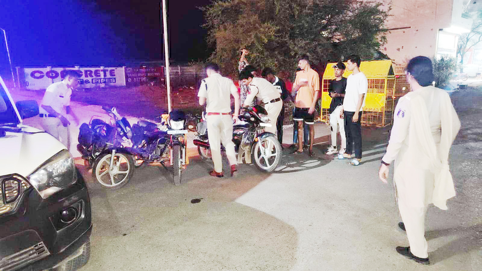 नशे में वाहन चलाने वालों पर कार्रवाई