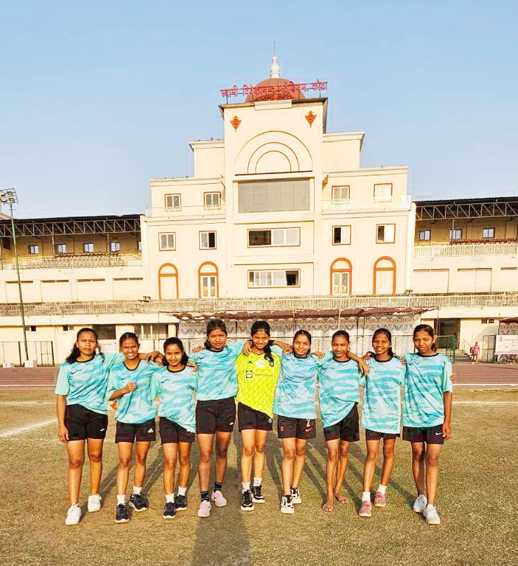 खेलो इंडिया एकेडमी रायपुर में सुकमा की 8 महिला फुटबॉल खिलाड़ी चयनित