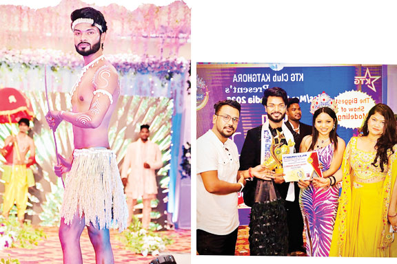 मिस्टर छत्तीसगढ़ का खिताब अतुल नागवंशी ने अपने नाम किया