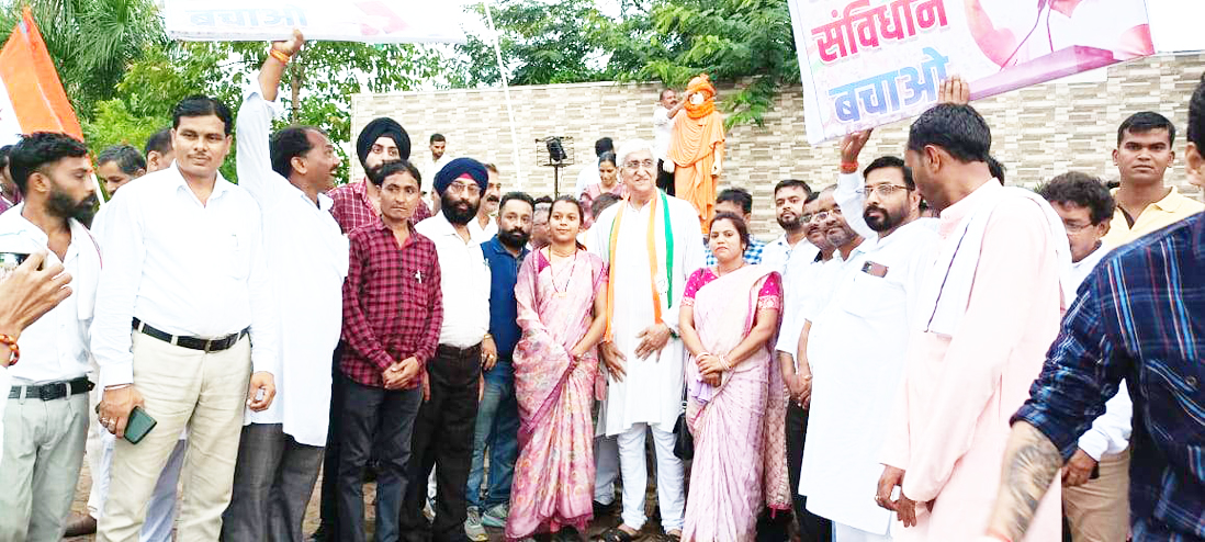 भाजपा का संविधान पर प्रहार जारी है-सिंहदेव