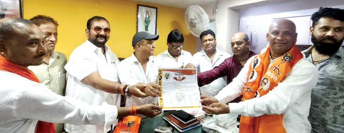 पालीवाल गुट शिवसेना छत्तीसगढ़ में शामिल पालीवाल गुट शिवसेना छत्तीसगढ़ में शामिल