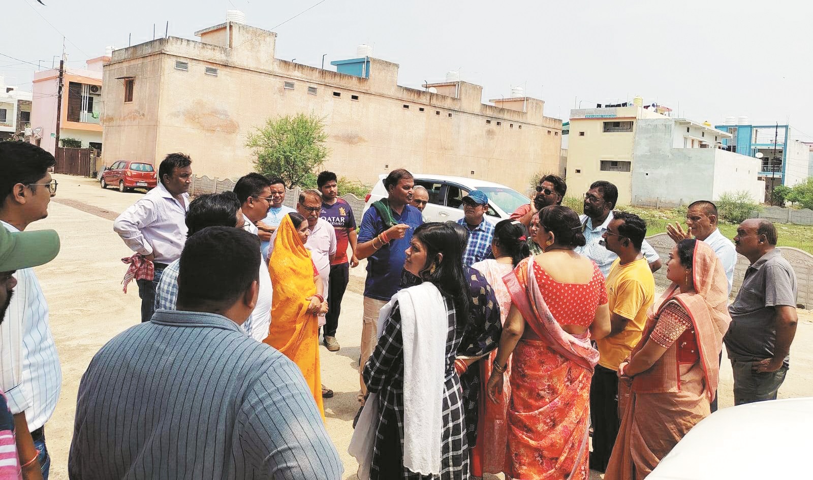 महापौर ने वार्डों का किया निरीक्षण