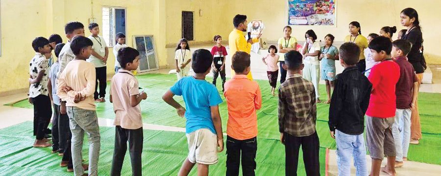 बच्चों के लिए 4 दिनी ‘उत्कृष्ट योगा’  क्लास