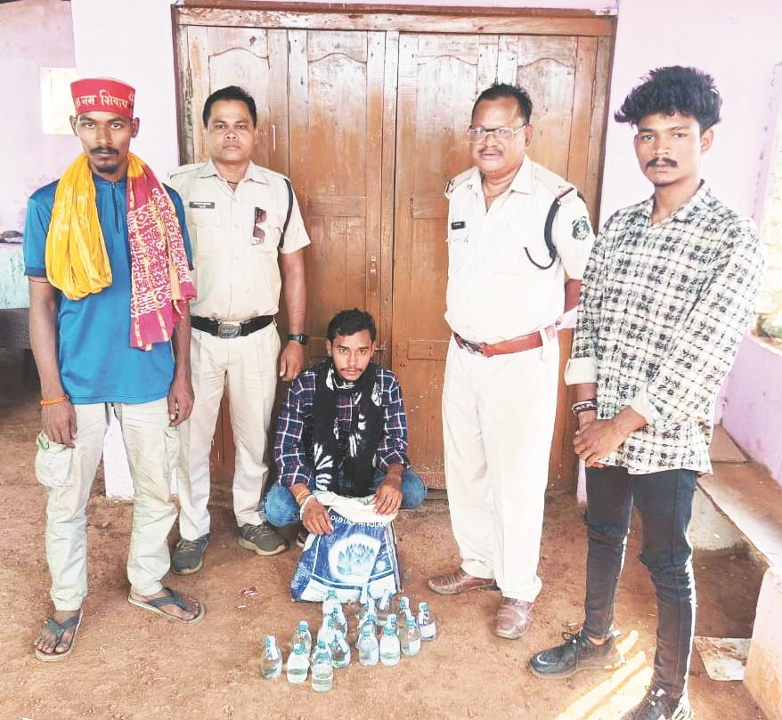 अवैध शराब, आरोपी गिरफ्तार
