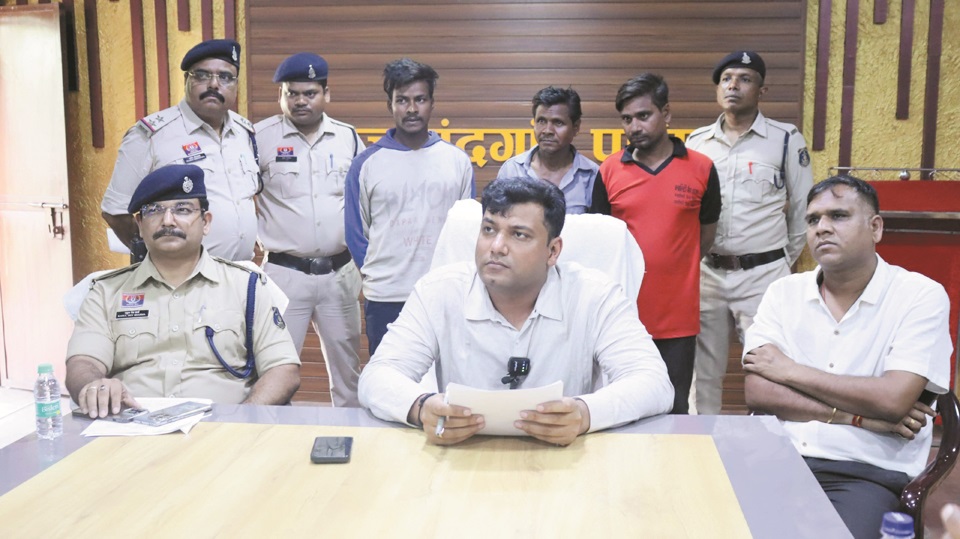 टेडेसरा कंपनी के मजदूर की हत्या के तीन आरोपी गिरफ्तार