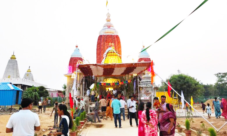 एनटीपीसी लारा में जगन्नाथ  मंदिर की प्राण प्रतिष्ठा