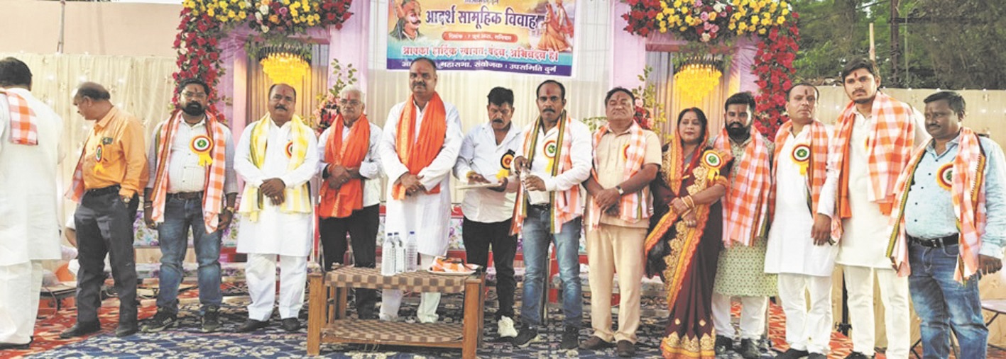 राजपूत समाज के परिणय सूत्र में बंधे 5 जोड़े