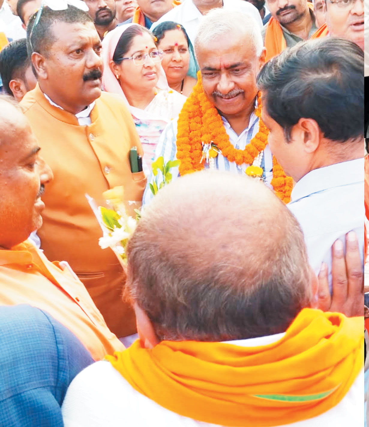 पूर्व राष्ट्रीय संगठन मंत्री संजय विनायक जोशी बलौदाबाजार पहुंचे, स्वागत