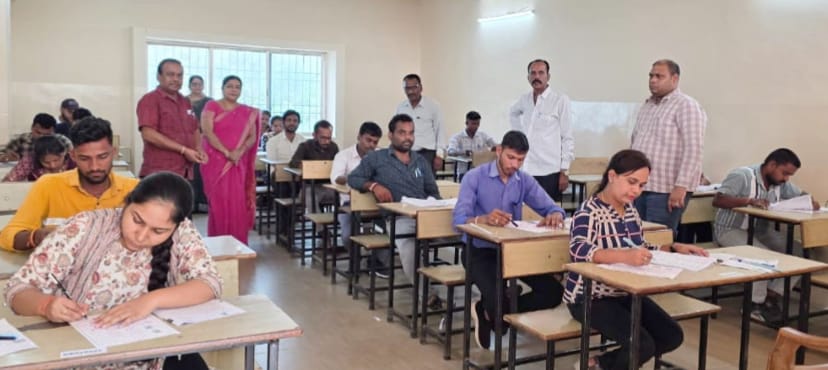 बेमेतरा में 71 फीसदी ने दी एडीईओ की परीक्षा