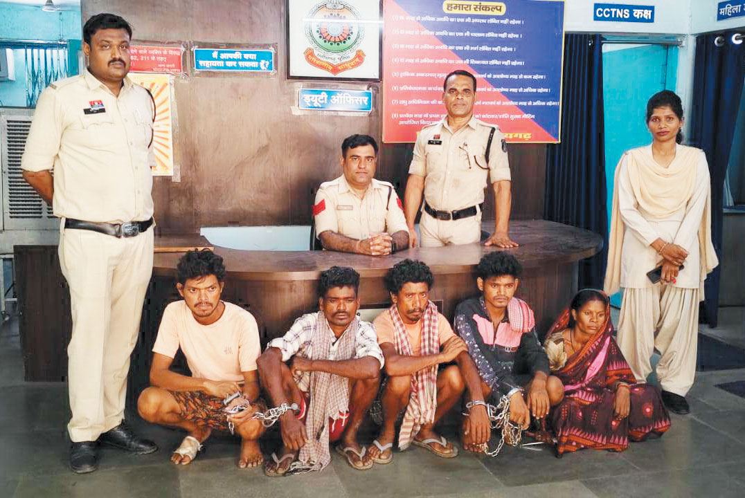 अंधे कत्ल का खुलासा, एक नाबालिग सहित 6 आरोपी गिरफ्तार