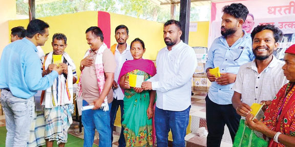 गमावाड़ा शिविर में ग्रामीण लाभांवित