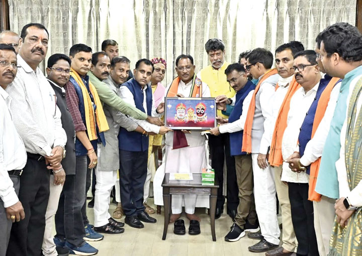 सीएम को ‘गोंचा महापर्व’ का आमंत्रण