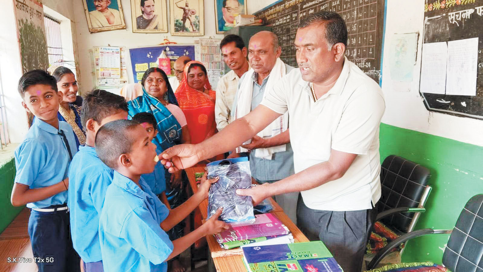 जोरातराई स्कूल में मना शाला प्रवेशोत्सव