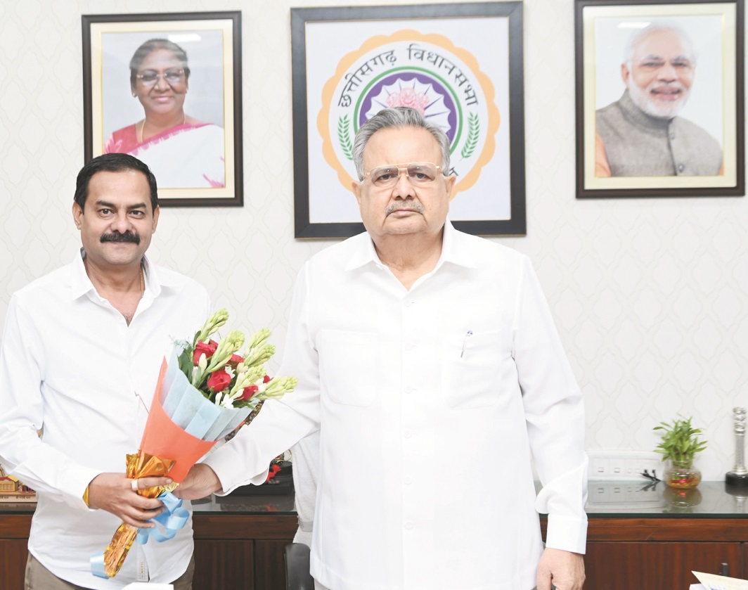 विस अध्यक्ष से की मुलाकात