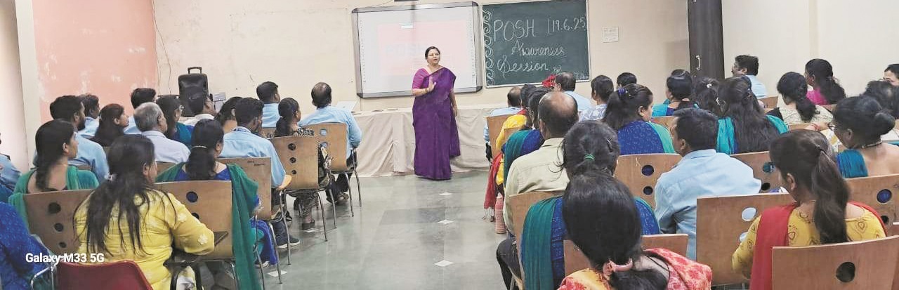 युगांतर में पॉश एक्ट पर कार्यशाला