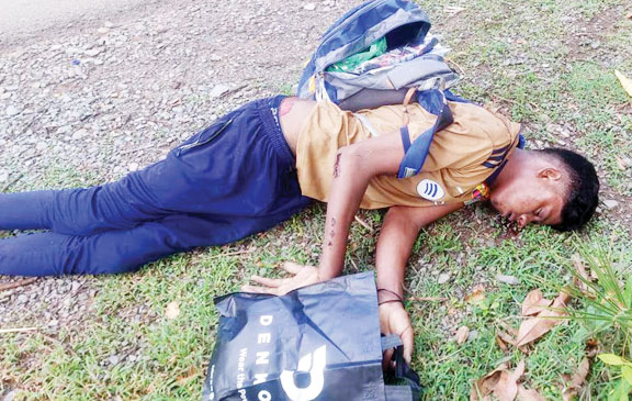 युवक की जोबा जंगल किनारे मिली संदिग्ध अवस्था में लाश