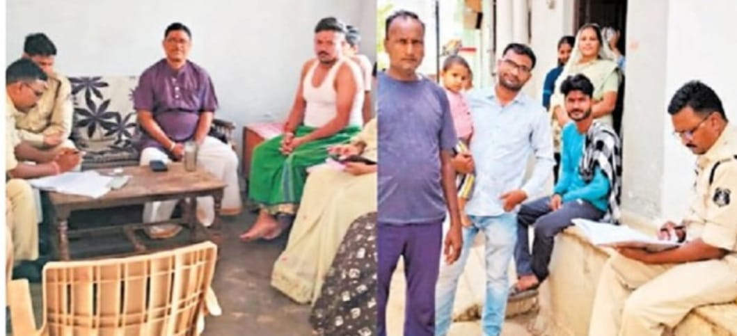 533 किराएदारों व मुसाफिरों के आधार कार्ड की जांच 533 किराएदारों व मुसाफिरों के आधार कार्ड की जांच