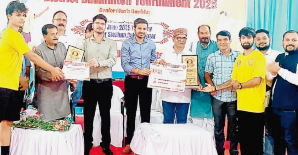 युगल पुरुष बैडमिंटन स्पर्धा:  सागर-पृथक ने मारी बाजी