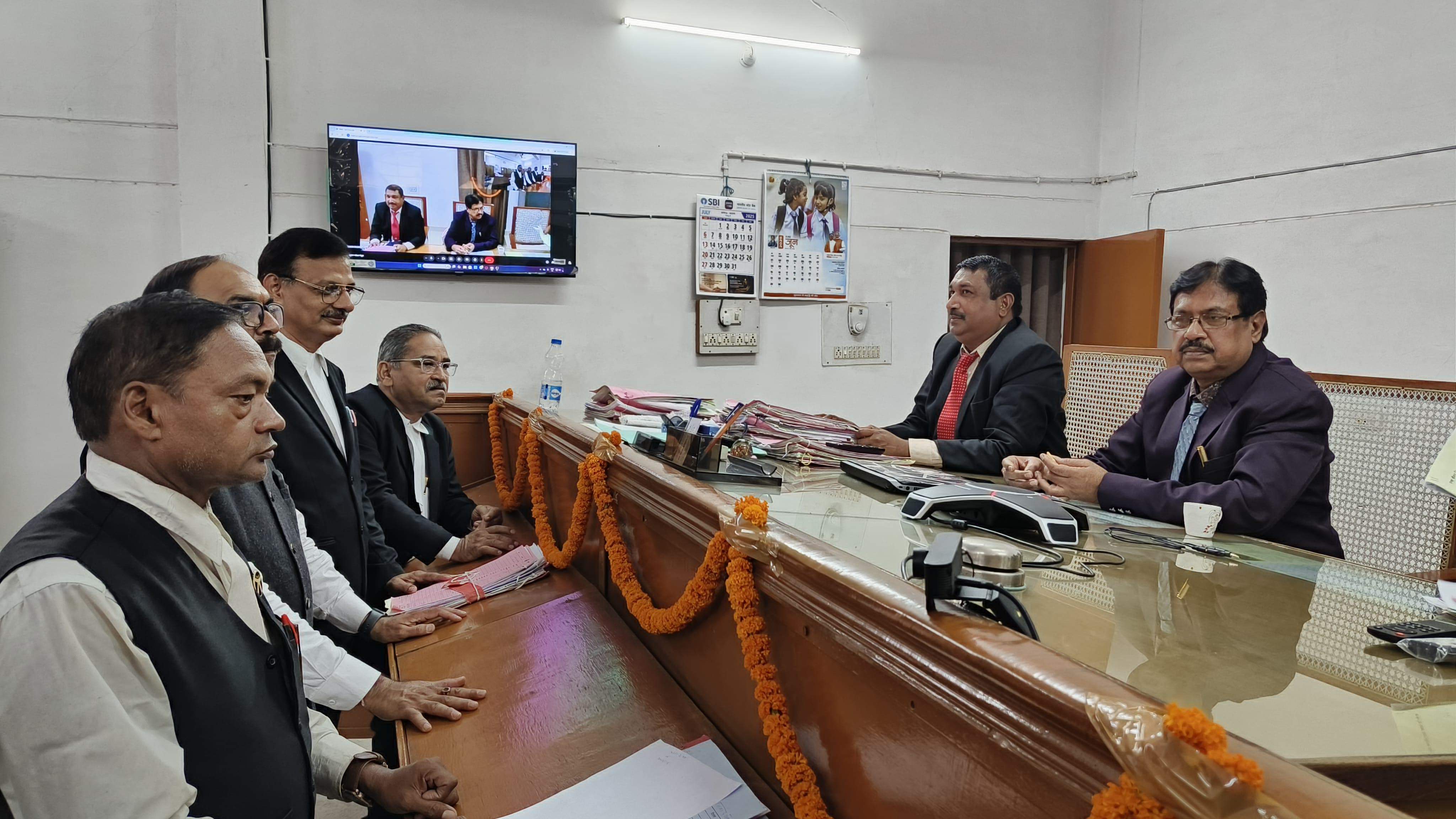 ई-हियरिंग से जुड़ा नांदगांव जिला उपभोक्ता आयोग