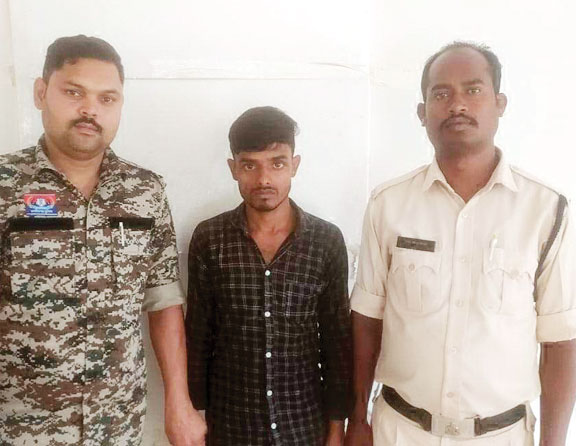 गाली-गलौज कर जान से मारने की धमकी, आरोपी गिरफ्तार