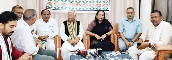 डबल इंजन की सरकार छत्तीसगढ़ के लोगों से दोहरा व्यवहार कर रही है -जरिता