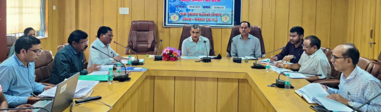 जल जीवन मिशन के अपूर्ण कार्यों को जल्द कराएं पूरा - कलेक्टर