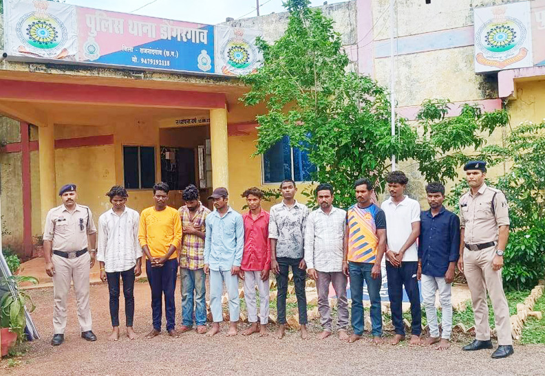 9 दिन में 92 आरोपियों पर कार्रवाई