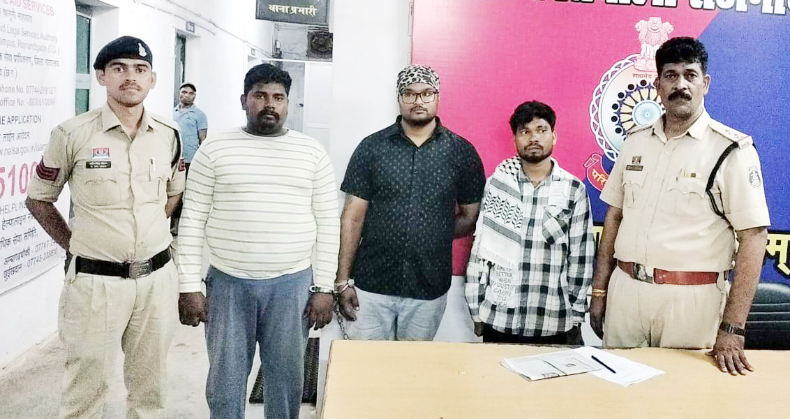 ओडि़शा से नशीली दवाईयों के 3 थोक विक्रेता और सप्लायर गिरफ्तार