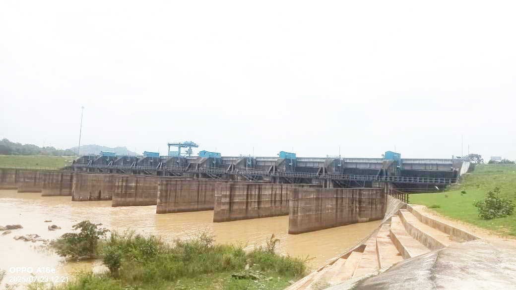 जुलाई में झमाझम बारिश, मोंगरा समेत  तीन बड़े जलाशयों में 70 फीसदी पानी