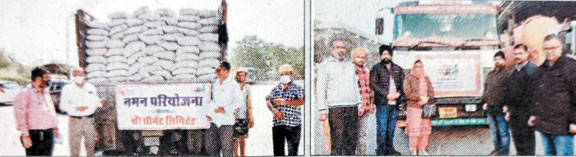 प्रोजेक्ट नमन ए सल्यूट टू मार्टियर्स: श्री सीमेंट ने शहीदों के परिवारों को  दी निशुल्क सीमेंट