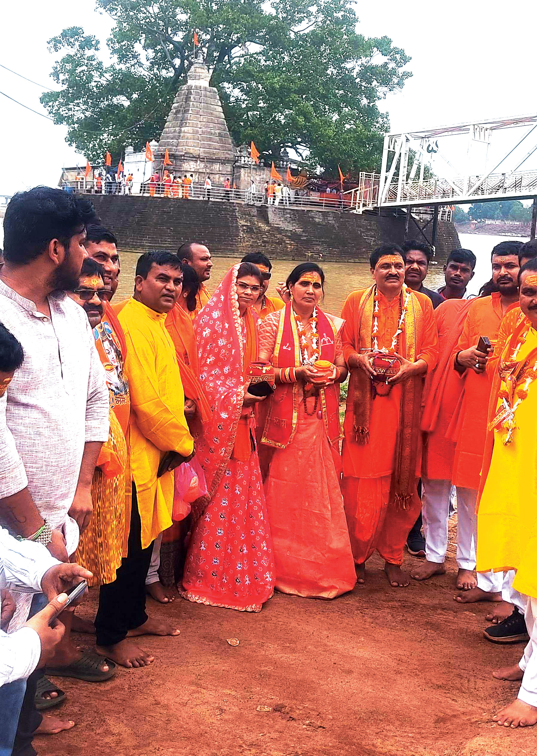 विधायक इंद्रकुमार साहू हजारों कार्यकर्ताओं संग निकले शिवधाम यात्रा पर