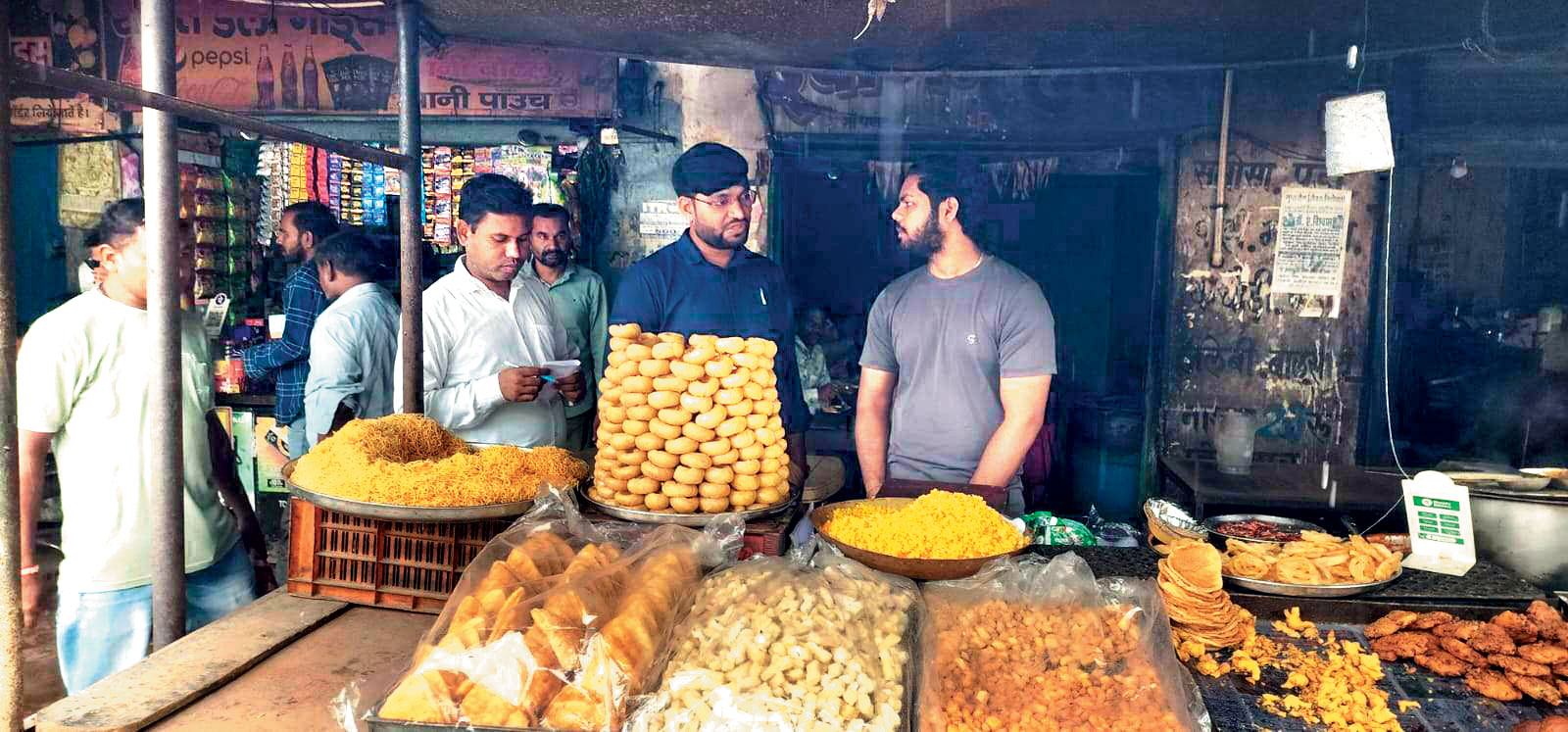  जांच अभियान, अवमानक खाद्य पदार्थ किया नष्ट