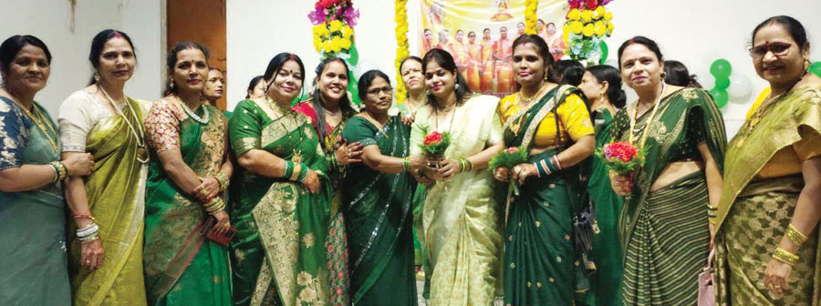 महालक्ष्मी महिला मंडली ने धूमधाम से मनाया सावन झूला महोत्सव