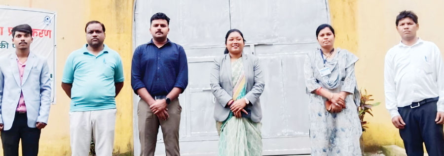 उप जेल नारायणपुर का निरीक्षण