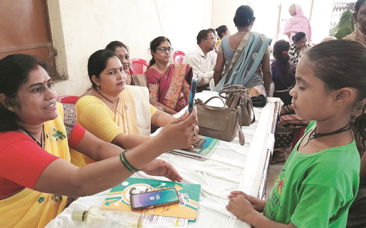 समाधान शिविर में  त्वरित निराकरण