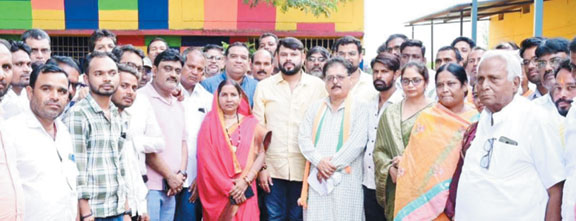 बेरला में मंडल कांग्रेस कमेटी गठन पर कांग्रेस की बैठक