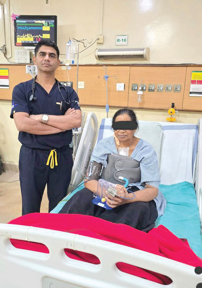 अम्बेडकर अस्पताल में महिला के हृदय की जटिल सर्जरी सफल