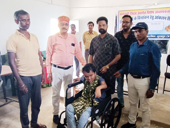 विकासखण्ड स्तरीय दिव्यांग जन शिविर