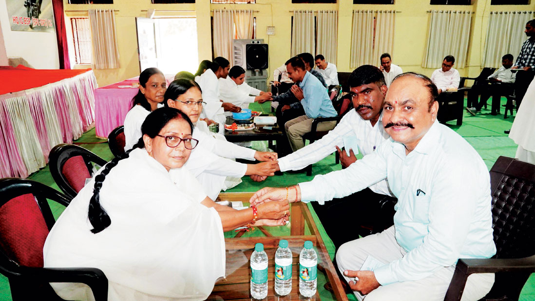 रक्षाबंधन से पूर्व बीएसएफ व ब्रह्माकुमारी का भाईचारे और स्नेह का भावपूर्ण आयोजन