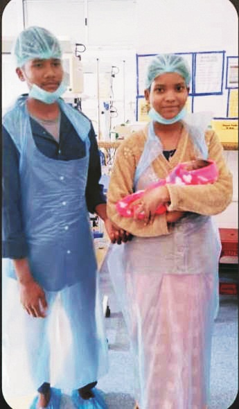 जिला अस्पताल की एसएनसीयू द्वारा बीमार नवजात शिशुओं की बचाई जा रही जान 