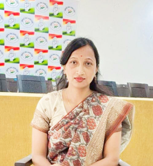 प्रीति सिंह पैकरा सरगुजा जिला महिला सेवादल शहर की अध्यक्ष नियुक्त