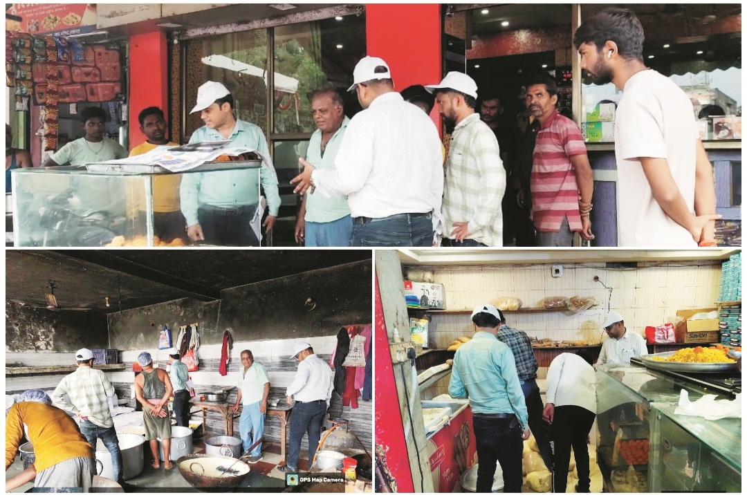  होटलों की जांच,  लिए सैंपल