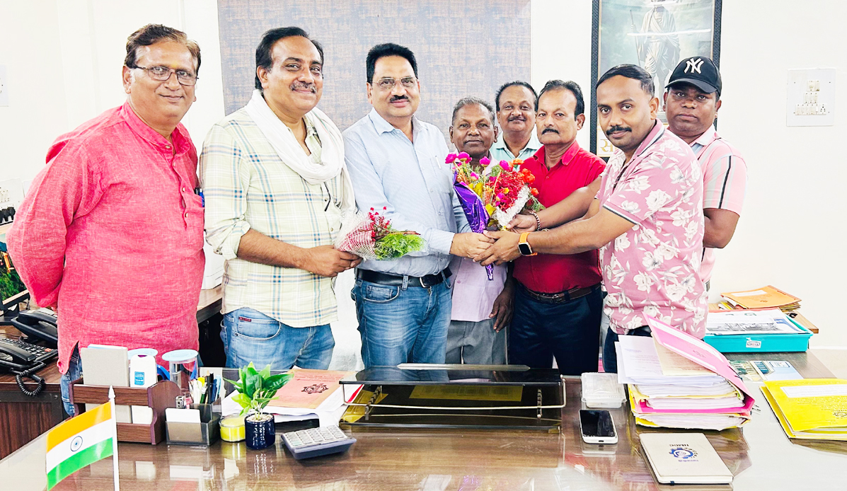 एनएमडीसी किरंदुल सिविल विभाग को मिला नया नेतृत्व, सुशील पांडे ने संभाला पदभार