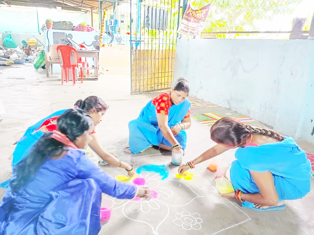 हर घर तिरंगा हर घर स्वच्छता अभियान चलाया जा रहा है  