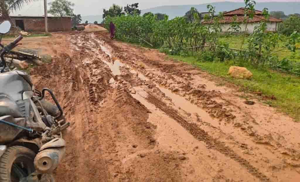बीमार पत्नी को गोद में उठाकर ले गया अस्पताल  