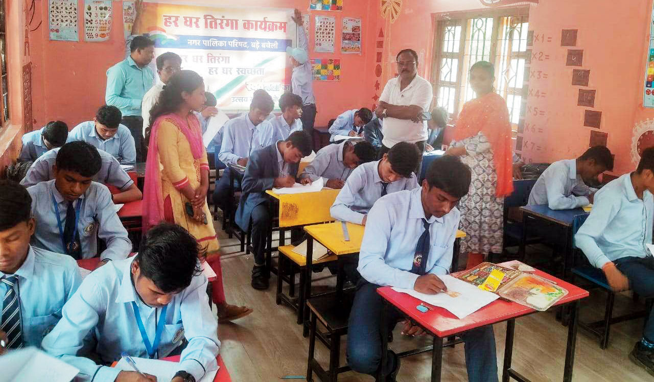 हर घर तिरंगा-हर घर स्वच्छता अभियान में बच्चों का उत्साह चरम पर